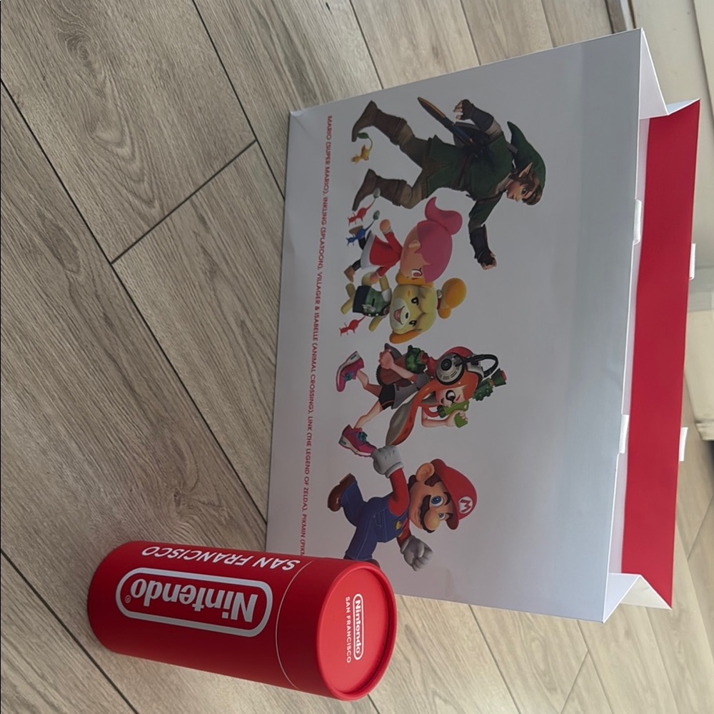Nintendo SF Exclusive Shopping bag and T-shirt capsule (no T-shirt inside)